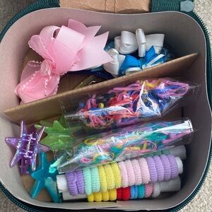 Colorful Kids Hair Accessory Set in box